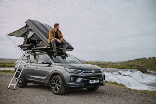 Korando + Roof Tent
