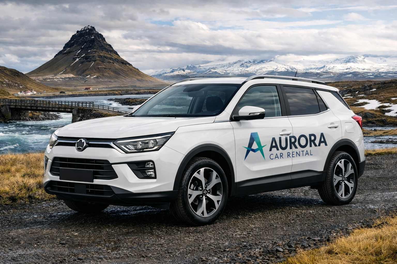 SsangYong Korando – 4x4 SUV Rental in Iceland / DIESEL / MANUAL 